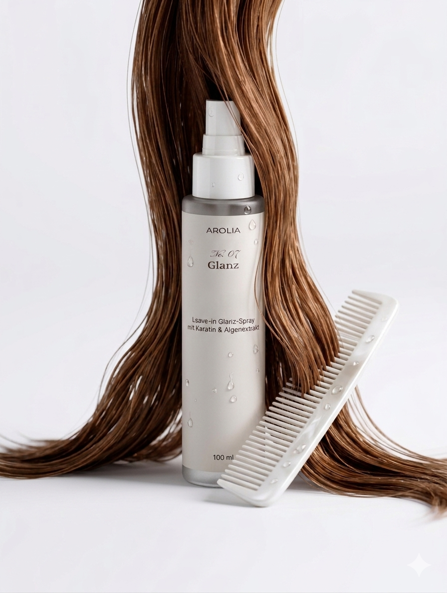 Glanz & strapaziertes Haar