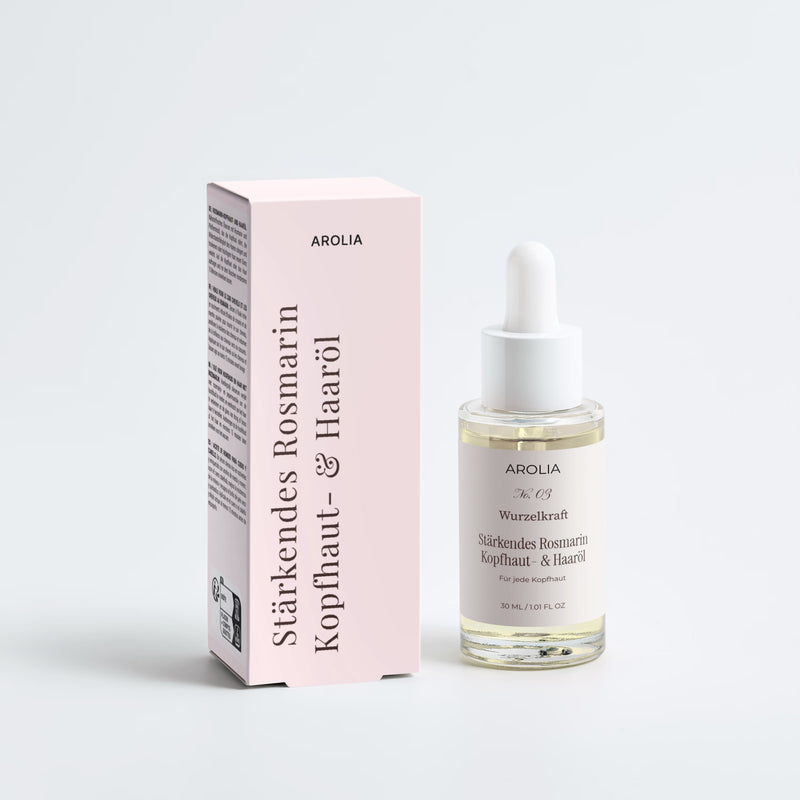 Arolia No. 03 Wurzelkraft – Rosmarin Kopfhaut- & Haaröl