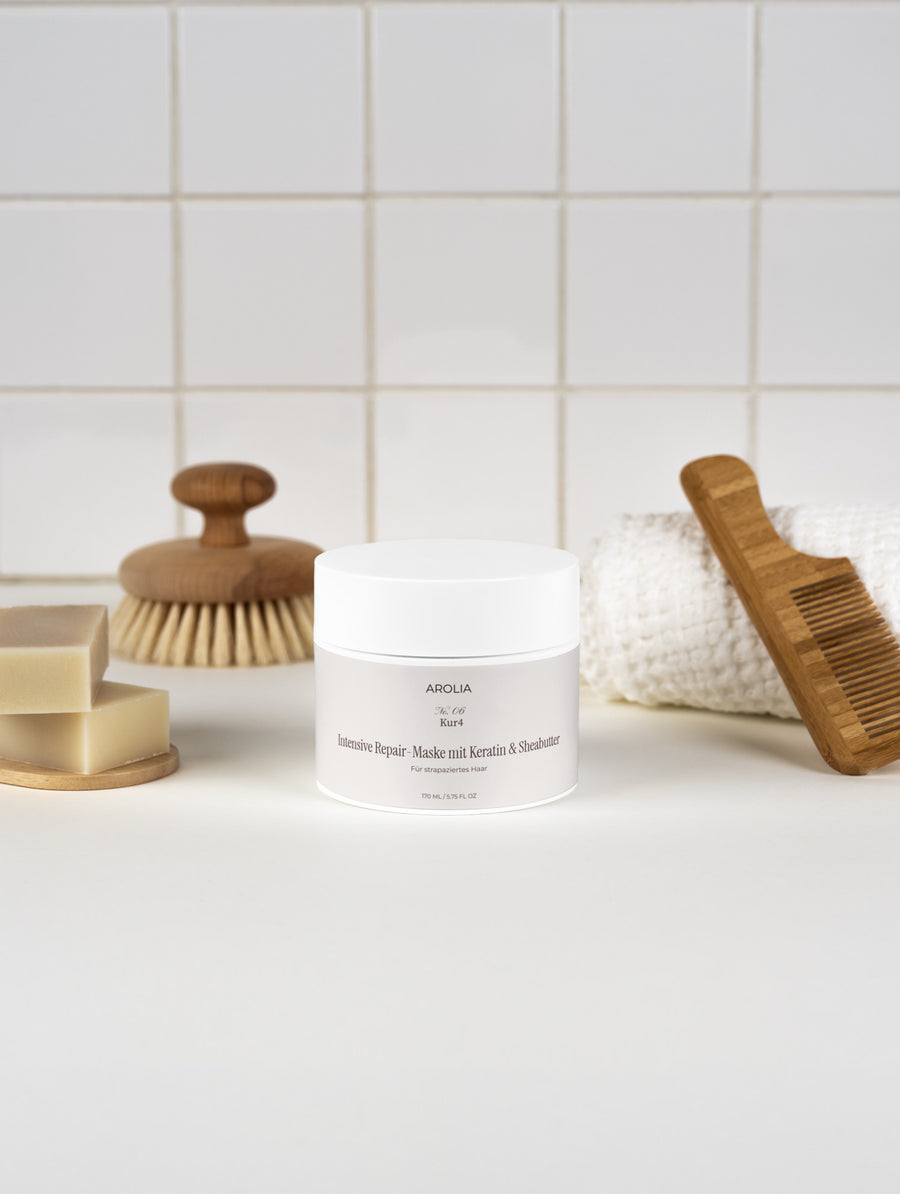 Arolia No. 06 Kur – Intensive Repair-Maske mit Keratin & Sheabutter – Bild 3