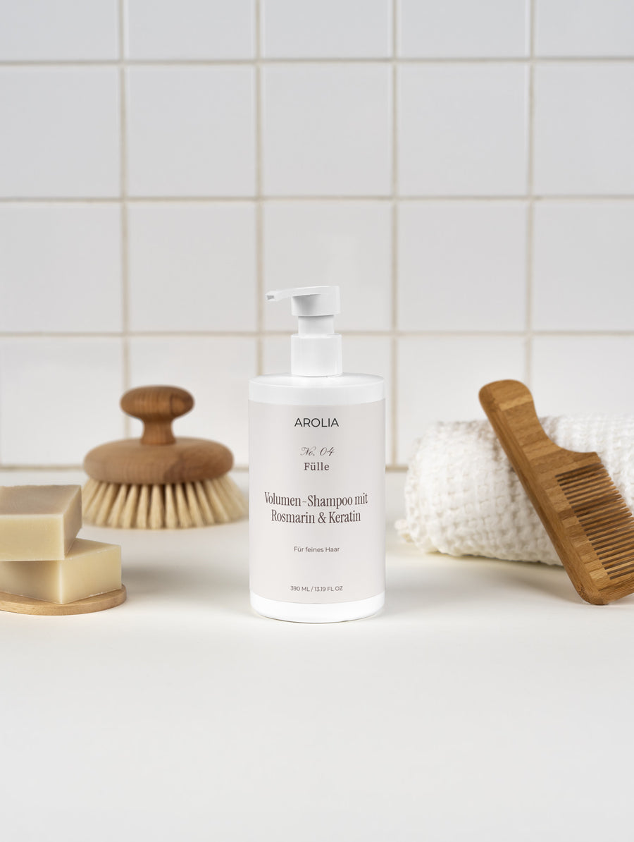 Arolia No. 04 Fülle – Volumen-Shampoo mit Rosmarin & Keratin – Bild 3