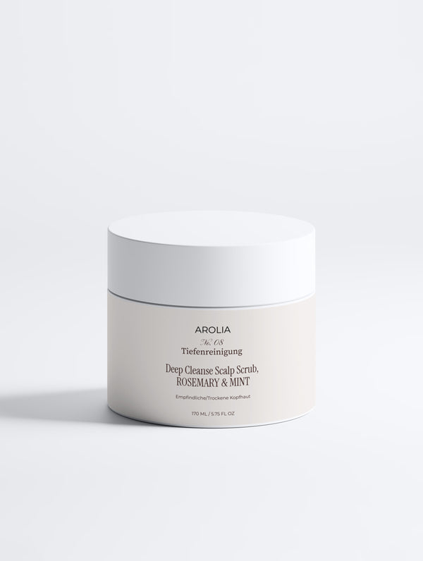 Arolia No. 08 Tiefenreinigung – Kopfhaut-Peeling mit Rosmarin & Minze