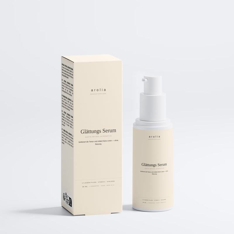 Arolia Glättungs Serum – Sanfte Retinol-Alternative mit Vitamin C & Hyaluron